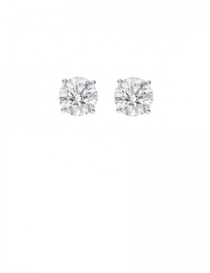 0.60ct Diamond 18K Gold Stud Earrings