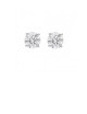 0.57ct Diamond Platinum Stud Earrings