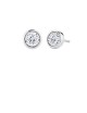 1.02ct Diamond 18K Gold Stud Earrings