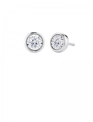 1.02ct Diamond 18K Gold Stud Earrings