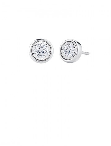 1.02ct Diamond 18K Gold Stud Earrings