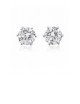 1.03ct Diamond 18K Gold Stud Earrings