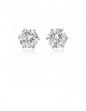 1.03ct Diamond 18K Gold Stud Earrings