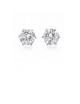 0.94ct Diamond 18K Gold Stud Earrings