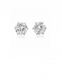 0.94ct Diamond 18K Gold Stud Earrings