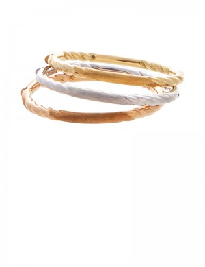 42.53 gram 18K Italian Gold Bangle