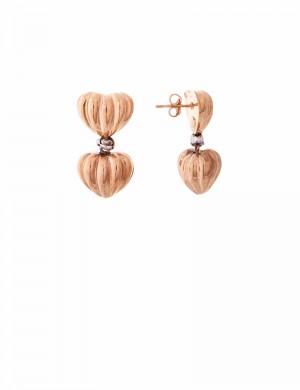 8.70gram 18K Italian Gold Earrings