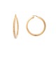 8.70gram 18K Italian Gold Earrings