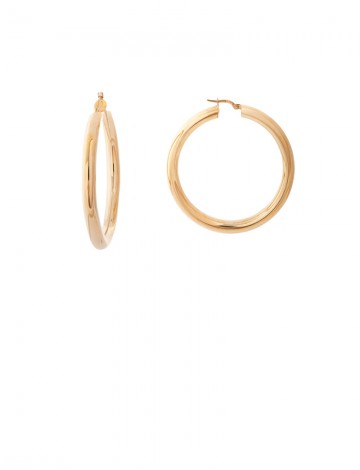 8.70gram 18K Italian Gold Earrings