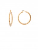 8.70gram 18K Italian Gold Earrings