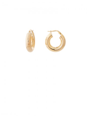 3.12gram 18K Italian Gold Earrings