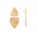 13gram 18K Italian Gold Earrings