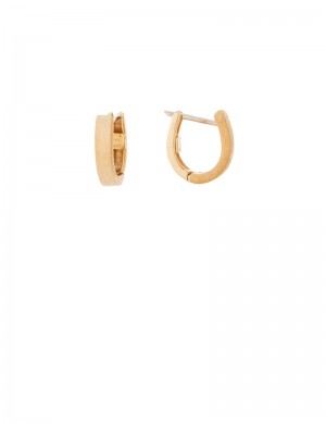 3.68gram 18K Italian Gold Earrings