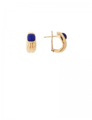 8.11gram 18K Italian Gold Earrings