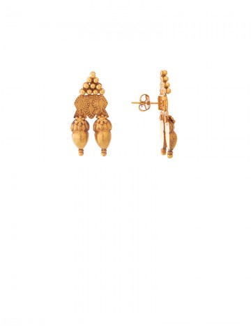 5.41gram 18K Italian Gold Earrings