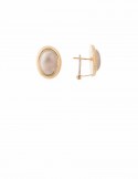 7.32gram 18K Italian Gold Earrings