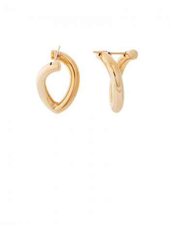 8.87 gram 18K Italian Gold Earrings