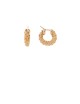 5.90 gram 18K Italian Gold Earrings