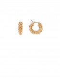 5.90 gram 18K Italian Gold Earrings