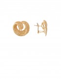 10.72gram !8K Italian Gold Earrings