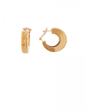 8.96 gram 18K Italian Gold Earrings