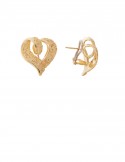 11.12gram 18K Italian Gold Earrings