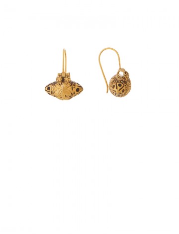 4.90 gram 18K Italian Gold Earrings