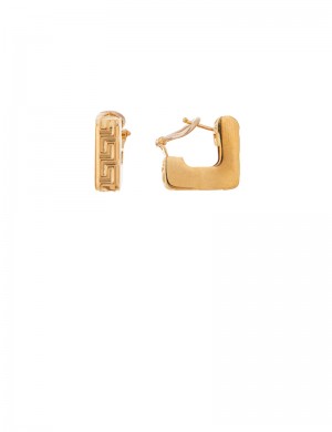 7.17 gram 18K Italian Gold Earrings