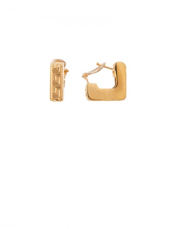 7.17 gram 18K Italian Gold Earrings