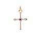 7.23 gram 18K Italian Gold Cross pendant