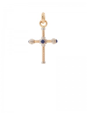 7.23 gram 18K Italian Gold Cross pendant