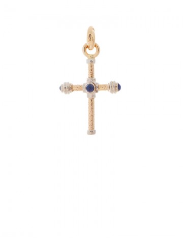 7.23 gram 18K Italian Gold Cross pendant