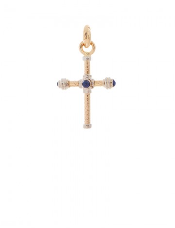 7.23 gram 18K Italian Gold Cross pendant