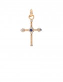 7.23 gram 18K Italian Gold Cross pendant