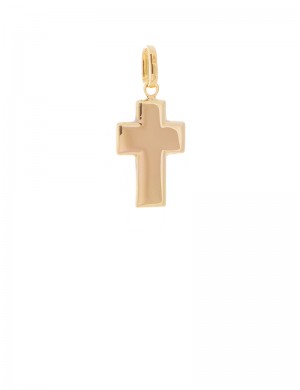 5.23 gram 18K Italian Gold Cross pendant