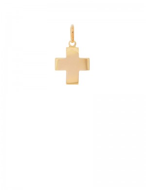 4.28 gram 18K Italian Gold Cross pendant