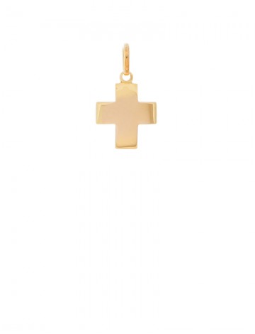 4.28 gram 18K Italian Gold Cross pendant