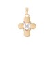 9.19gram 18K Italian Gold Cross pendant