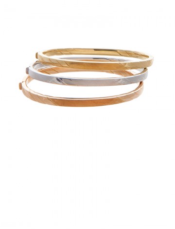 25.60gm 18K Italian Gold Bangle