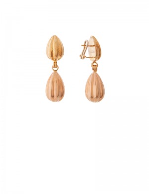 13.40gm 18K Italian Gold Earrings