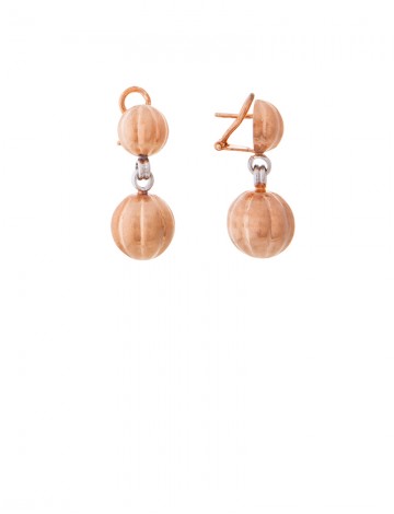 9.60gm 18K Italian Gold Earrings