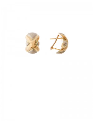 6.22gm 18K Italian Gold Earrings