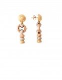 12.70gm 18K Italian Gold Earrings