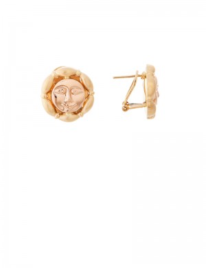 6.77gm 18K Italian Gold Earrings