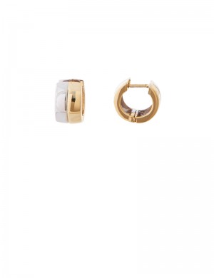 10.20gm 18K Italian Gold Earrings