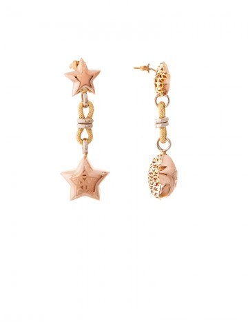 9.80gm 18K Italian Gold Earrings