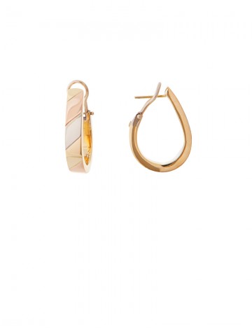 9.70gm 18K Italian Gold Earrings