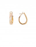 9.70gm 18K Italian Gold Earrings