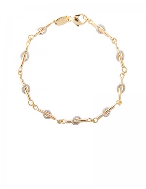 8.70gm 18K Italian Gold Bracelet