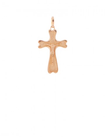 5.15gm 18K Italian Gold Cross Pendant